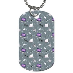 Office Works Dog Tag (one Side) by SychEva