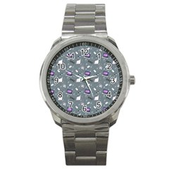 Office Works Sport Metal Watch by SychEva