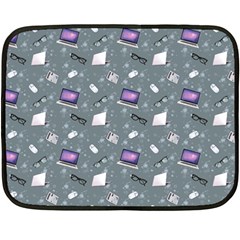 Office Works Fleece Blanket (mini) by SychEva