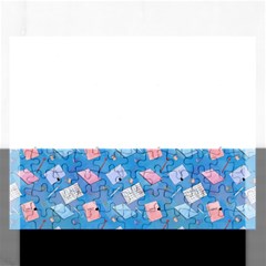 Notepads Pens And Pencils Rectangular Jigsaw Puzzl by SychEva