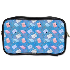 Notepads Pens And Pencils Toiletries Bag (one Side) by SychEva