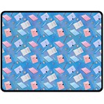 Notepads Pens And Pencils Fleece Blanket (Medium)  60 x50  Blanket Front