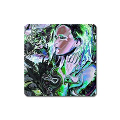 Glam Rocker Square Magnet by MRNStudios