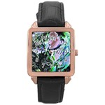 Glam Rocker Rose Gold Leather Watch  Front