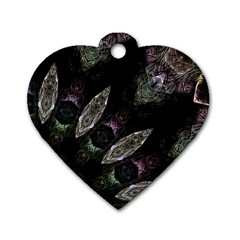 Theo Dog Tag Heart (two Sides) by MRNStudios