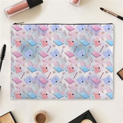 Notepads Pens And Pencils Cosmetic Bag (xl) by SychEva