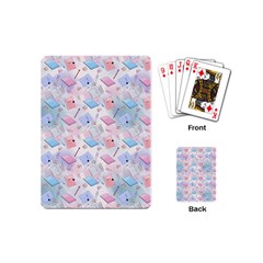 Notepads Pens And Pencils Playing Cards Single Design (mini) by SychEva