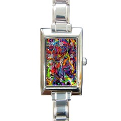 New-282 New-282 New-282 New-282 Rectangle Italian Charm Watch by ArtworkByPatrick