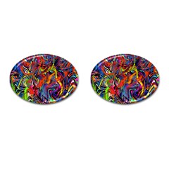 New-282 New-282 New-282 New-282 Cufflinks (oval) by ArtworkByPatrick