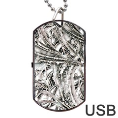 Balch Dog Tag Usb Flash (two Sides) by MRNStudios