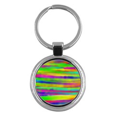 Mermaid And Unicorn Colors For Joy Key Chain (round)