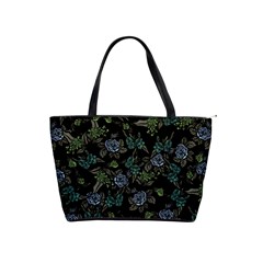 Moody Flora Classic Shoulder Handbag