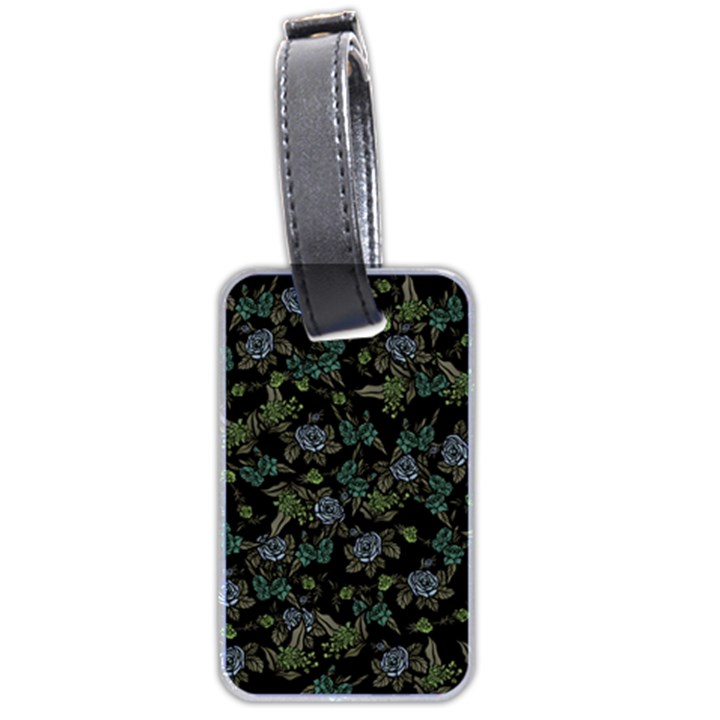 Moody Flora Luggage Tag (two sides)