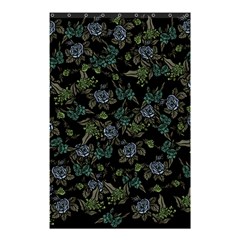 Moody Flora Shower Curtain 48  X 72  (small) 