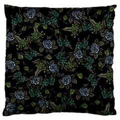 Moody Flora Large Cushion Case (one Side)