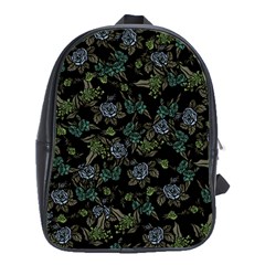 Moody Flora School Bag (xl)