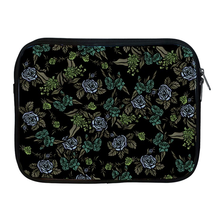 Moody Flora Apple iPad 2/3/4 Zipper Cases