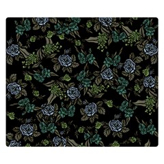 Moody Flora Double Sided Flano Blanket (small) 