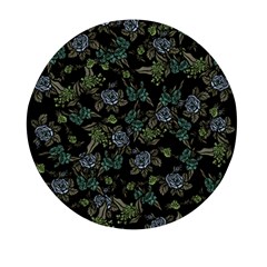 Moody Flora Mini Round Pill Box by BubbSnugg