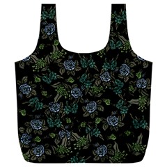 Moody Flora Full Print Recycle Bag (xxl) by BubbSnugg