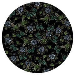 Moody Flora Round Trivet by BubbSnugg