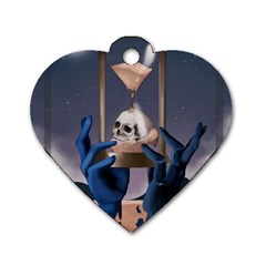 Death Dog Tag Heart (one Side) by Blueketchupshop