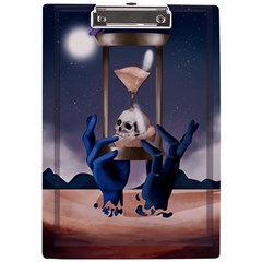 Death A4 Clipboard by Blueketchupshop