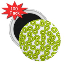 Kiwi Pattern 2 25  Magnets (100 Pack)  by Valentinaart