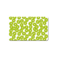 Kiwi Pattern Magnet (name Card) by Valentinaart