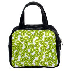 Kiwi Pattern Classic Handbag (two Sides) by Valentinaart