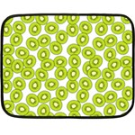 Kiwi pattern Double Sided Fleece Blanket (Mini)  35 x27  Blanket Front