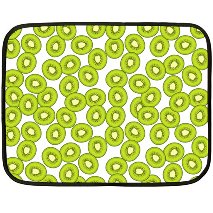 Kiwi pattern Double Sided Fleece Blanket (Mini) 