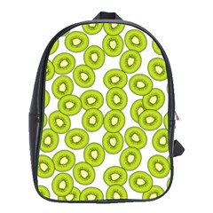 Kiwi Pattern School Bag (xl) by Valentinaart