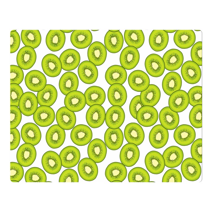 Kiwi pattern Double Sided Flano Blanket (Large) 