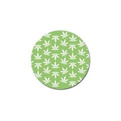 Weed Pattern Golf Ball Marker (4 Pack) by Valentinaart