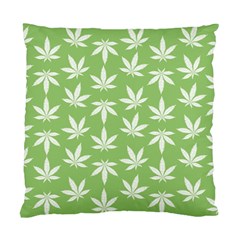 Weed Pattern Standard Cushion Case (one Side) by Valentinaart