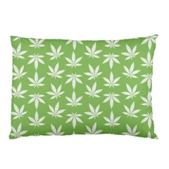 Weed Pattern Pillow Case by Valentinaart