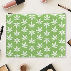 Weed Pattern Cosmetic Bag (xl)