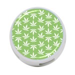 Weed Pattern 4-Port USB Hub (Two Sides) Front