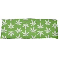 Weed Pattern Body Pillow Case (dakimakura) by Valentinaart