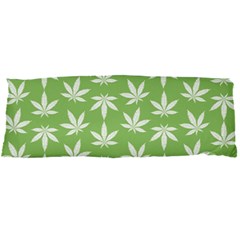 Weed Pattern Body Pillow Case Dakimakura (two Sides) by Valentinaart