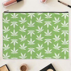 Weed Pattern Cosmetic Bag (xxxl) by Valentinaart