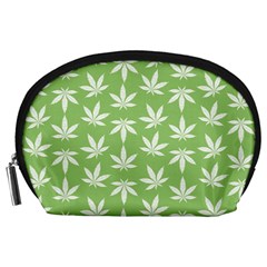 Weed Pattern Accessory Pouch (large) by Valentinaart