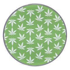 Weed Pattern Wireless Charger by Valentinaart