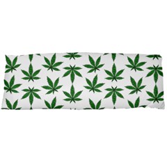 Weed Pattern Body Pillow Case Dakimakura (two Sides) by Valentinaart