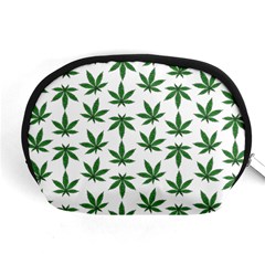 Weed Pattern Accessory Pouch (medium) by Valentinaart