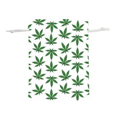 Weed Pattern Lightweight Drawstring Pouch (l) by Valentinaart