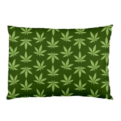 Weed Pattern Pillow Case by Valentinaart