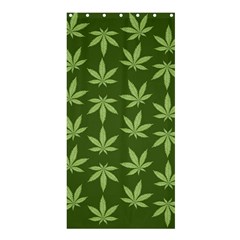 Weed Pattern Shower Curtain 36  X 72  (stall) 