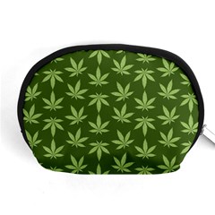 Weed Pattern Accessory Pouch (medium) by Valentinaart